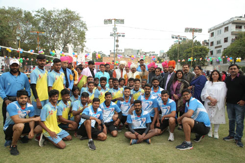 Delhi Won 1st Match in Senior National Throwball Championship सीनियर नेशनल थ्रोबाॅल चैंपियनशिप में दिल्ली की जीत