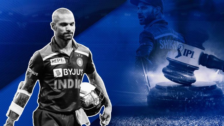 Shikhar Dhawan Sold To PBKS पंजाब किंग्स ने शिखर धवन को 8 करोड़ 25 लाख में खरीदा