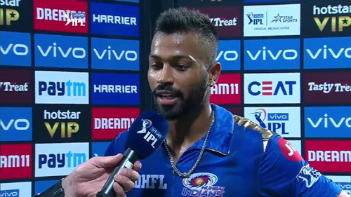 Hardik Pandya’s statement हार्दिक पंड्या ने मैच जीतने के बाद दिया बड़ा बयान