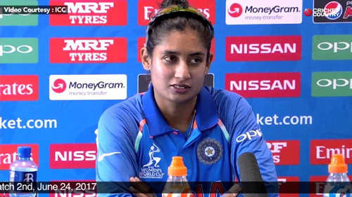 Mithali Raj’s big statement after winning 1st WC match भारतीय महिला टीम की कप्तान ने मैच जीतने के बाद कही ये बात