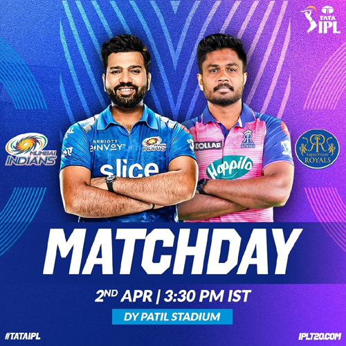 Toss Update live RR vs MI मुबंई इंडियंस ने टॉस जीतकर लिया गेंदबाजी का फैसला