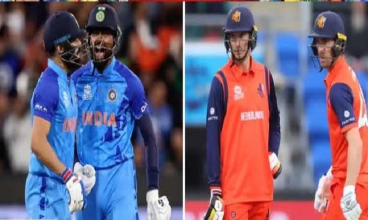 IND vs NED Live: भारत ने टॉस जीतकर बल्लेबाजी चुनी