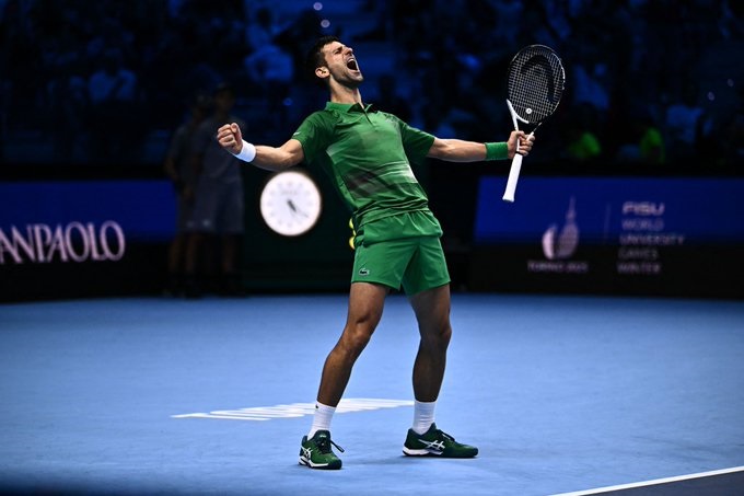 ATP Finals: नोवाक जोकोविच ने छठी बार एटीपी फाइनल्स का खिताब किया अपने नाम, महान टेनिस खिलाड़ी रोजर फेडरर के रिकॉर्ड की बराबरी की