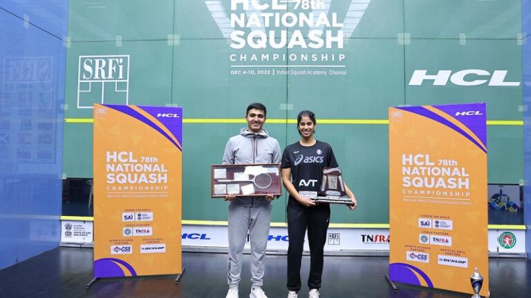 Squash Championship: दिल्ली की अनाहत सिंह को हराकर जोशना चिनप्पा ने 19वीं बार जीता राष्ट्रीय स्क्वाश खिताब, अभय पहली बार बने विजेता
