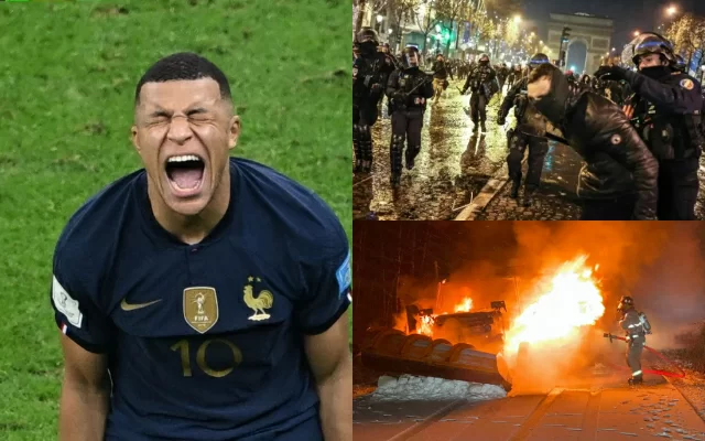 FIFA World Cup 2022: फाइनल में मिली हार के बाद फ्रांस में दंगे जैसे हालात, पेरिस में जमकर हिंसा