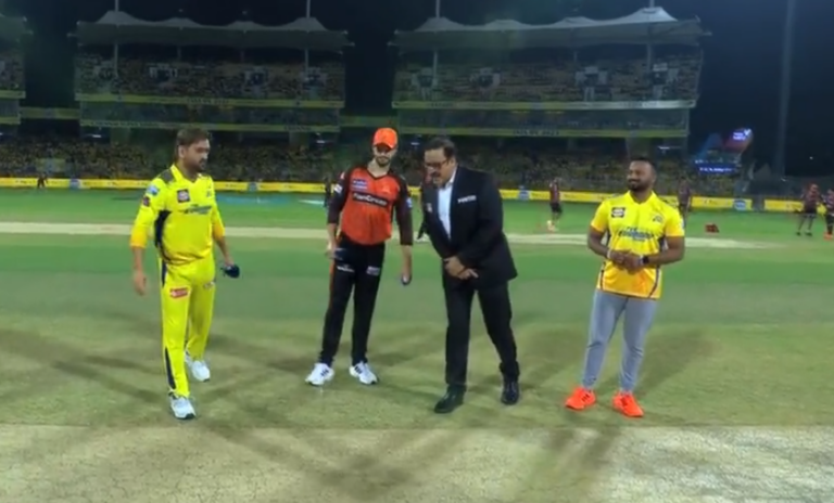  CSK Vs SRH: चेन्नई ने जीता टॉस, पहले गेंदबाजी करने का किया फैसला  