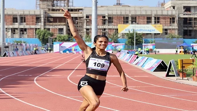 National Games: ज्योति याराजी और तेजस शिरसे ने जीता गोल्ड